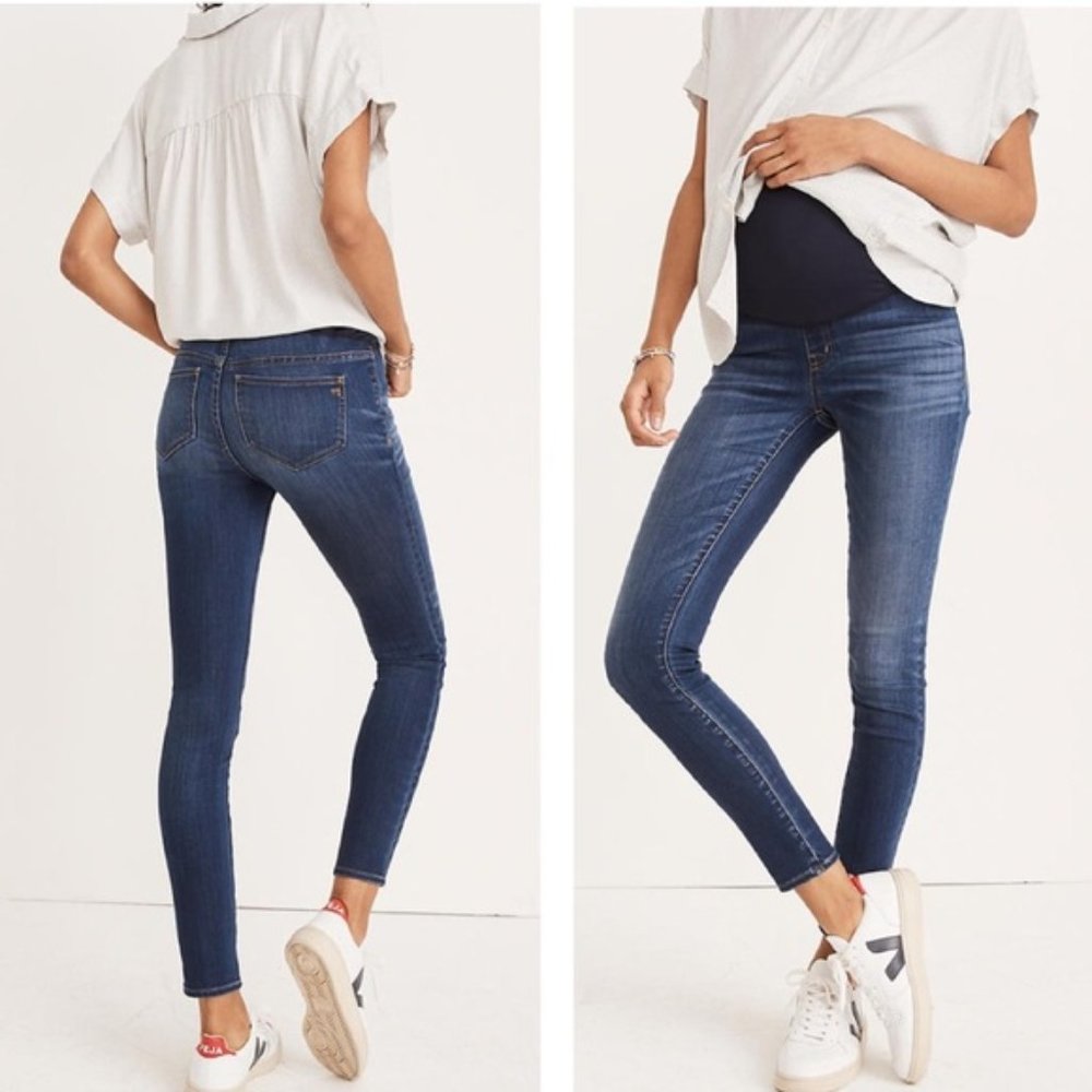 Madewell Maternity Over-the-Belly Skinny Jeans